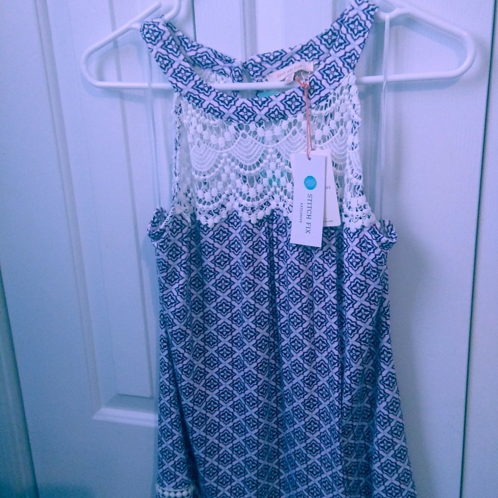 Skies Are Blue Halter